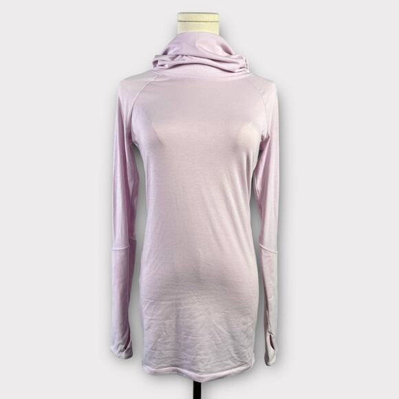 Athleta Essence Hooded Tunic in Simply Lilac Size XXS - Picture 2 of 4
